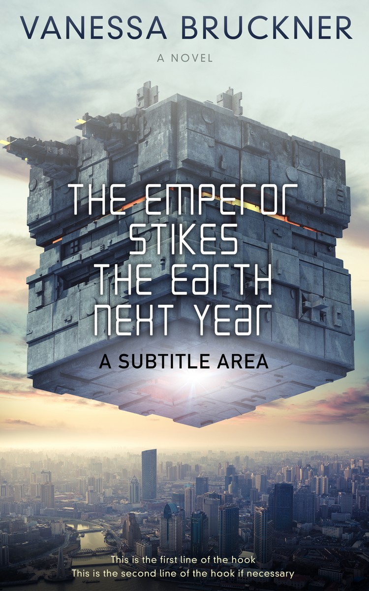 2D view of Premade Science Fiction Book Cover - Kangaroo