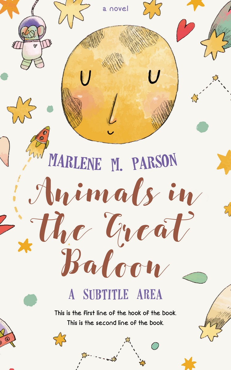 2D view of Premade Science Fiction Book Cover - Spring Wood