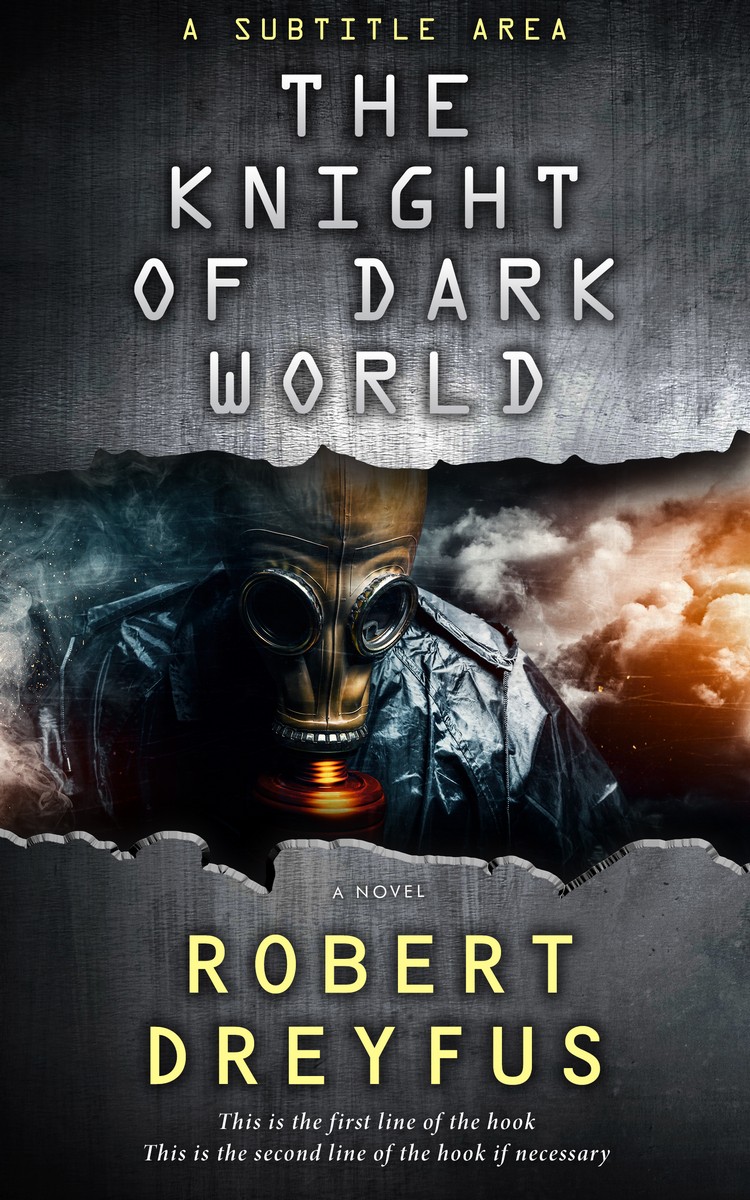 2D view of Premade Apocalyptica Book Cover - Shark