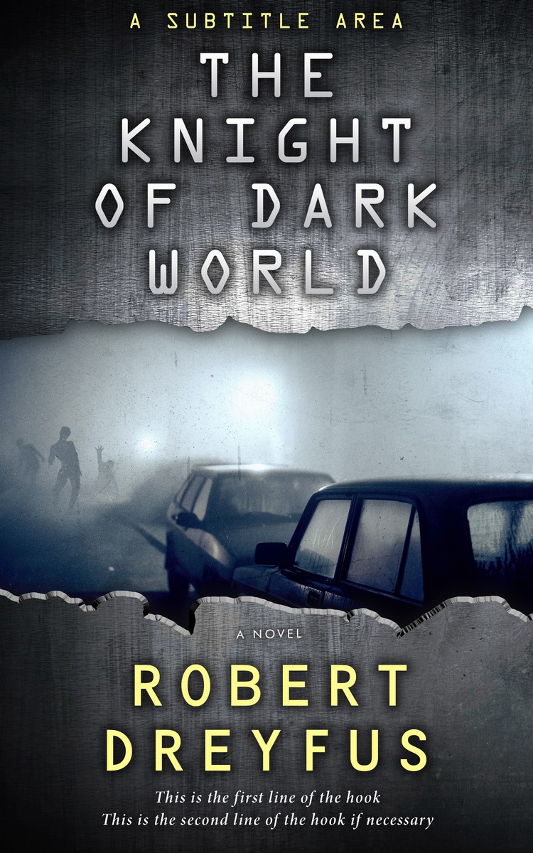 2D view of Premade Apocalyptica Book Cover - Shark