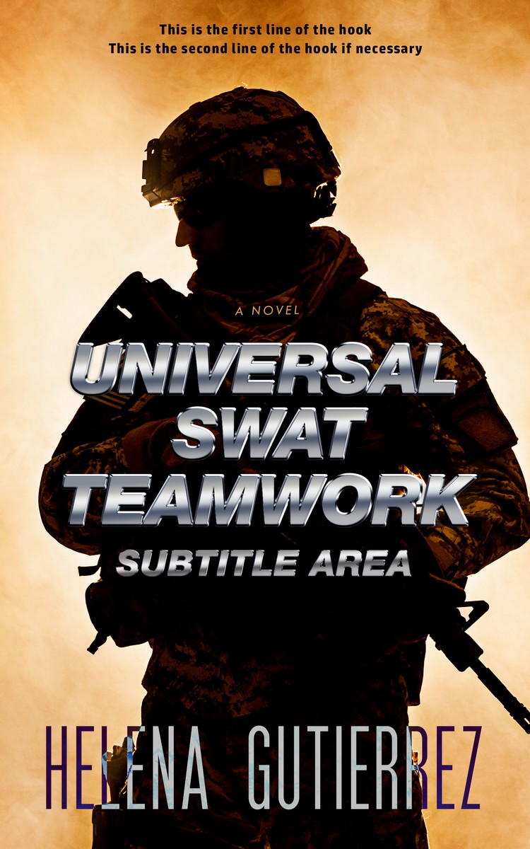 2D view of Premade Mystery & Thriller & Suspense Book Cover - Night Rider