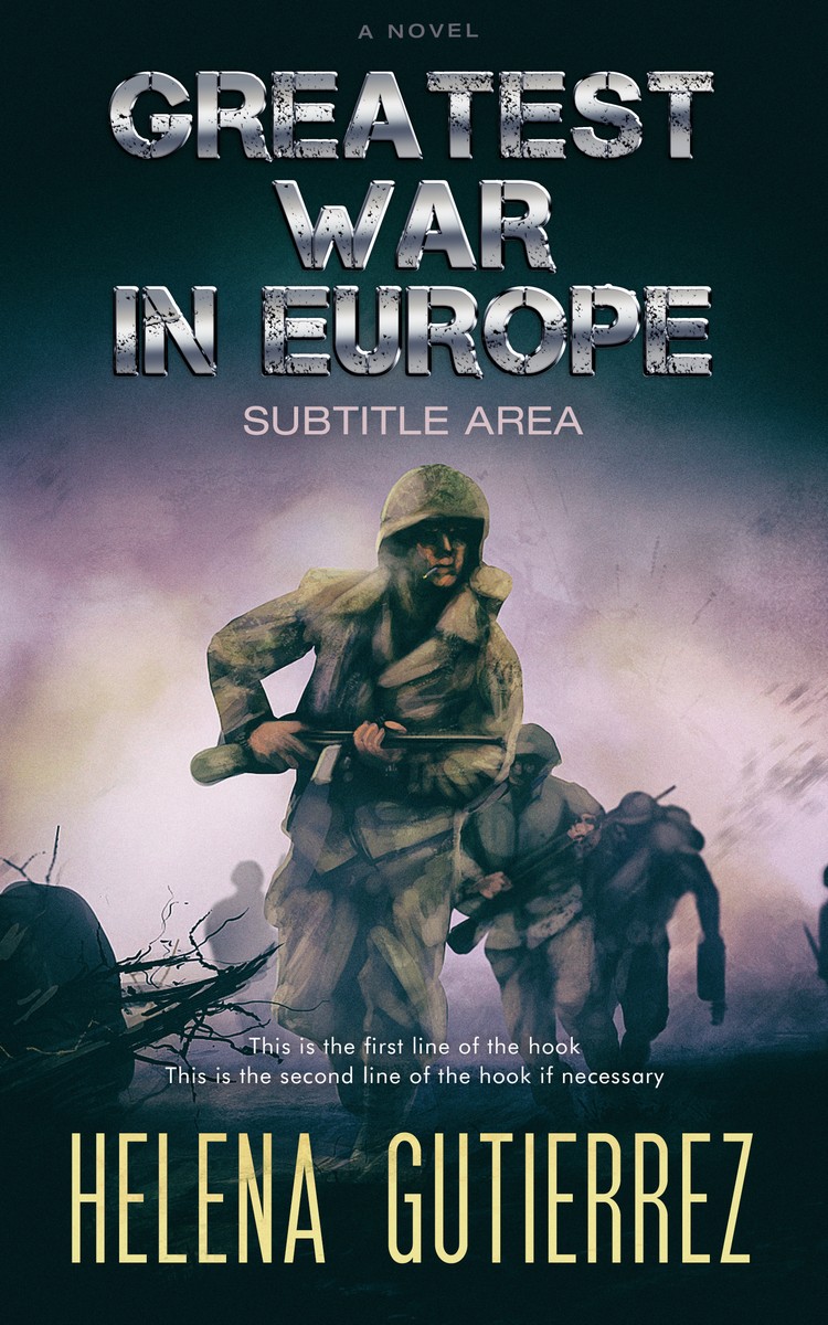 2D view of Premade Historical Book Cover - Cold Turkey