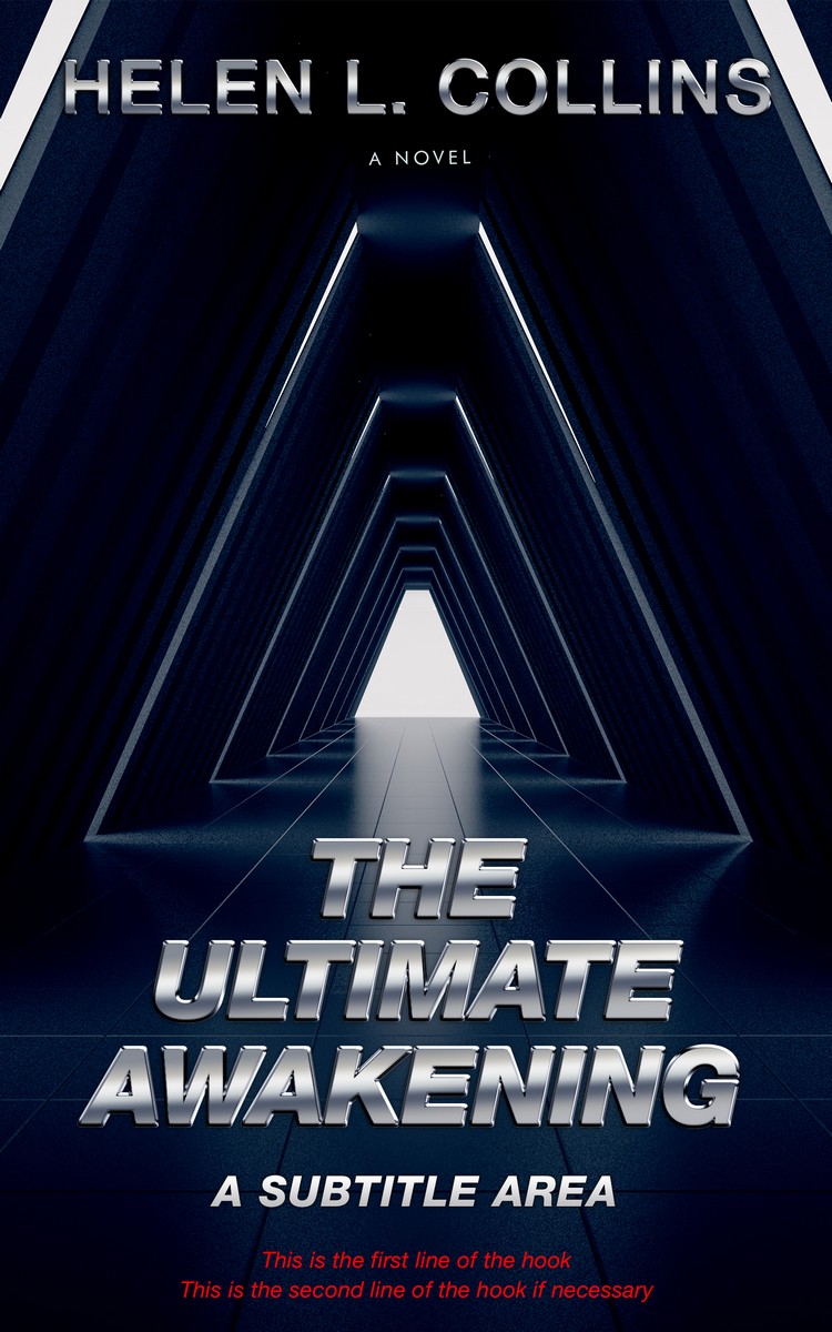 2D view of Premade Science Fiction Book Cover - Black Pearl