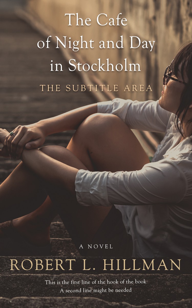 2D view of Premade Teen & Young Adult Book Cover - Taupe