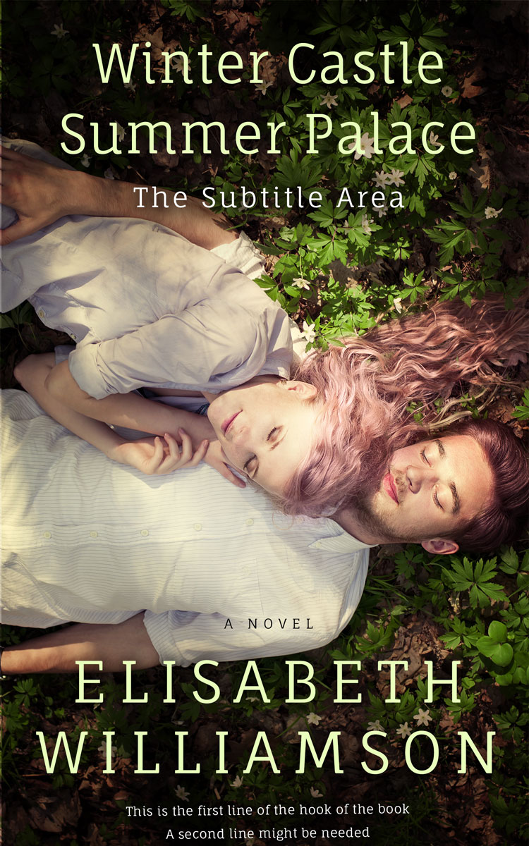 2D view of Premade Romance Book Cover - Akaroa