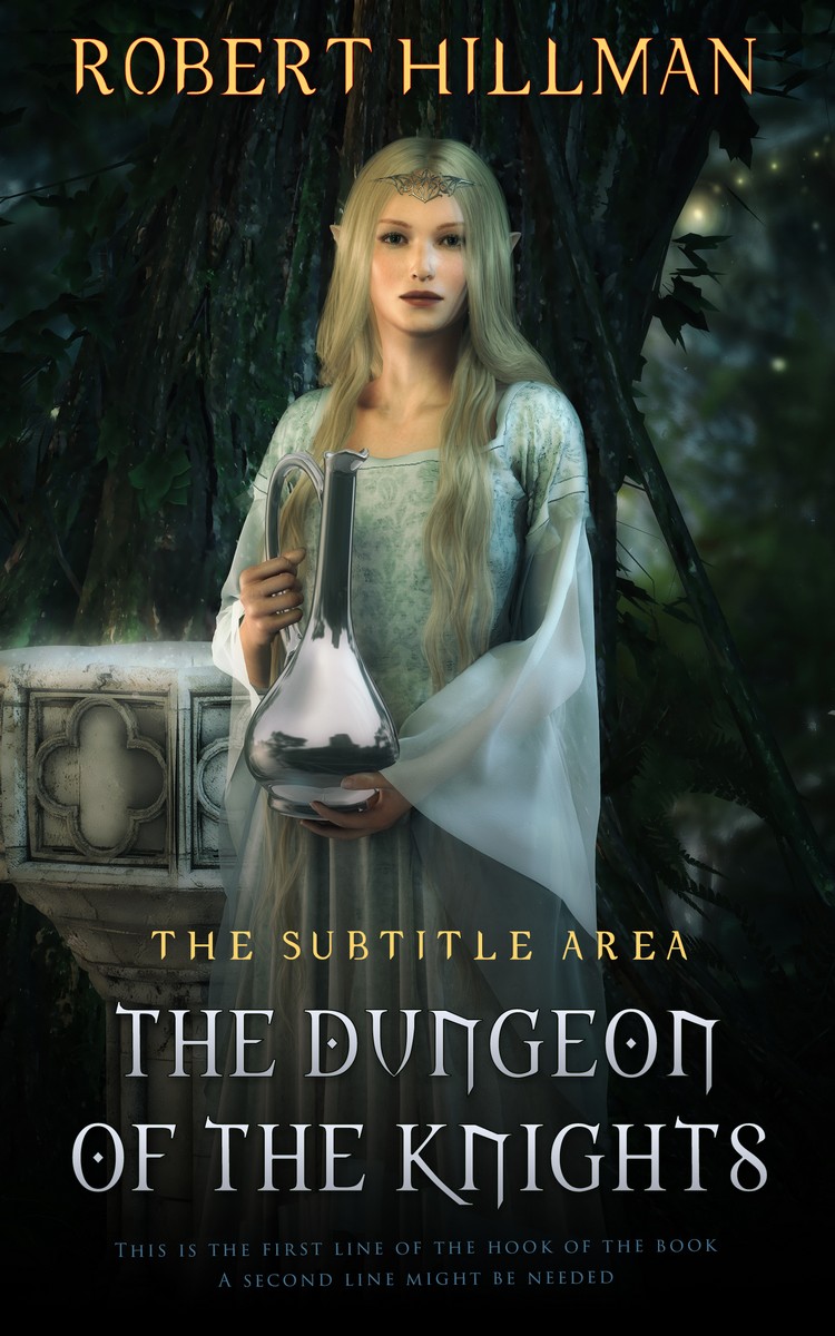 2D view of Premade Historical Book Cover - Heavy Metal