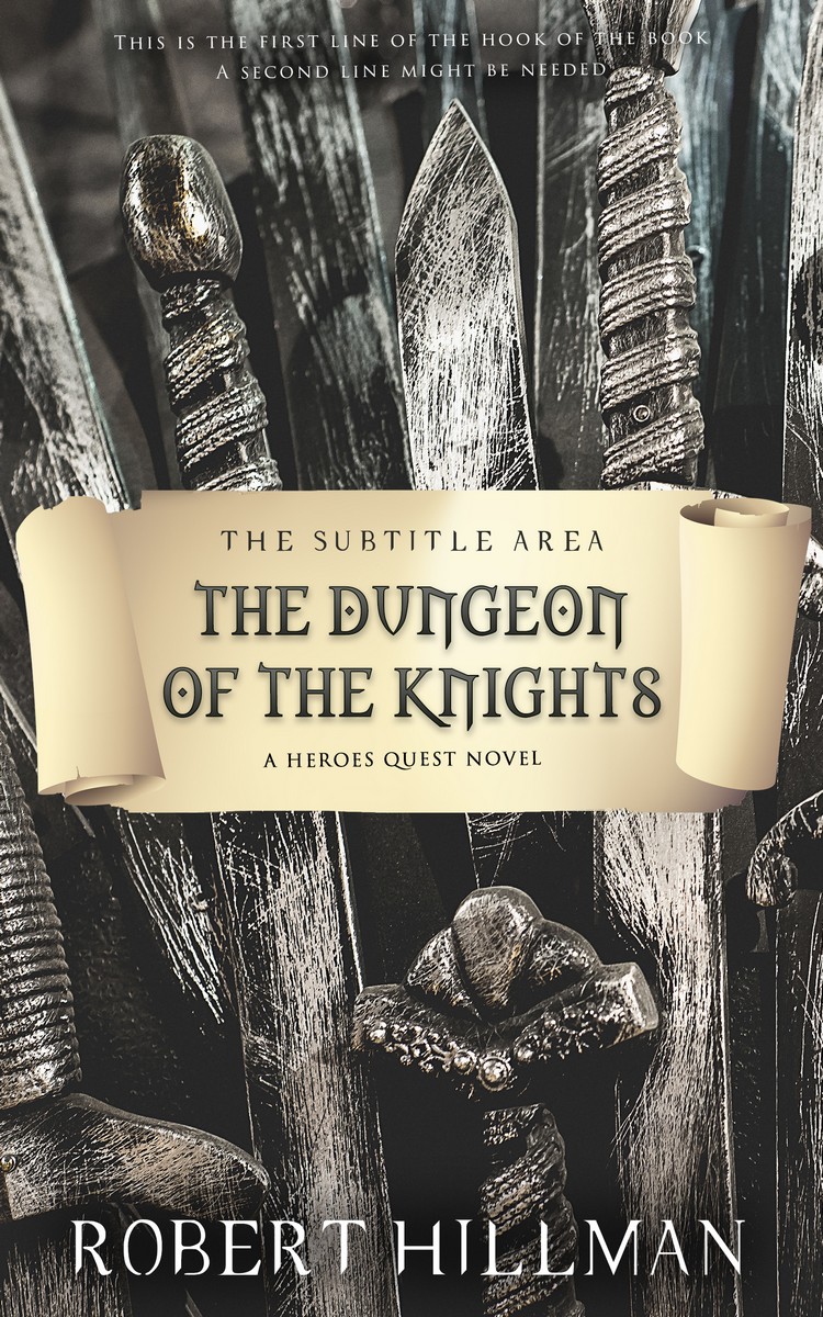 2D view of Premade Fantasy Book Cover - Bone