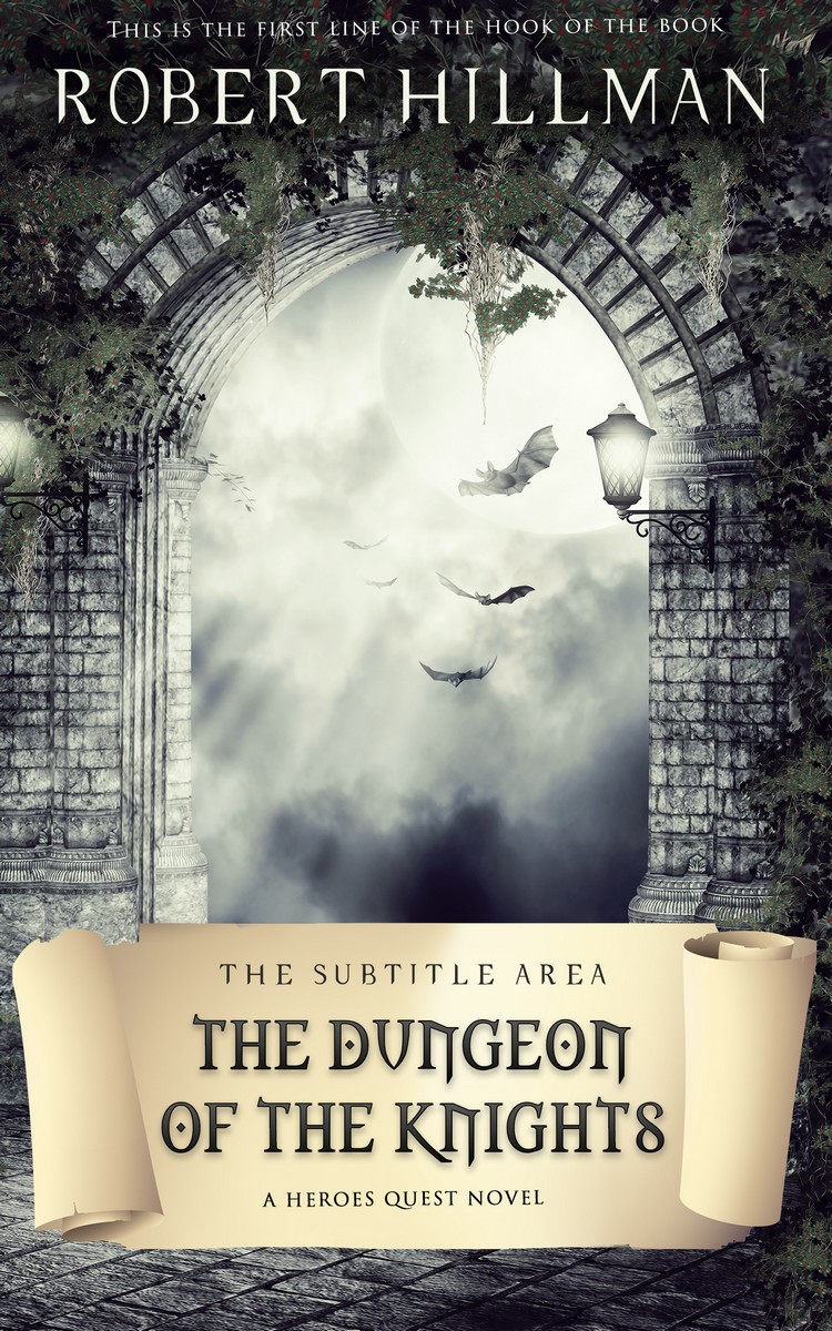 2D view of Premade Fantasy Book Cover - Sisal