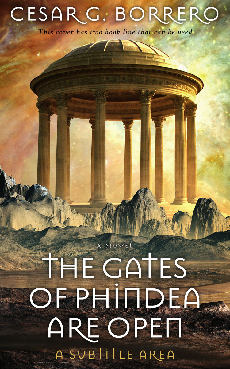 2D view of Premade Science Fiction Book Cover - Lisbon Brown