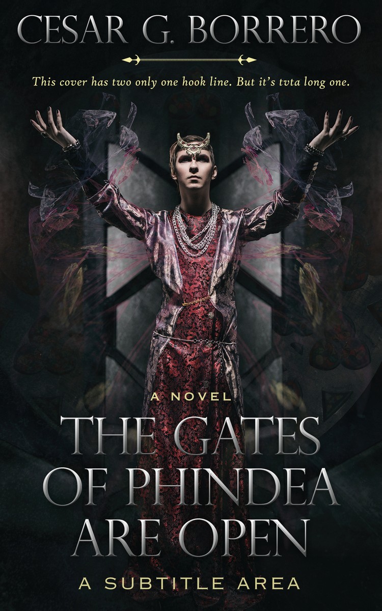 2D view of Premade Fantasy Book Cover - Shark