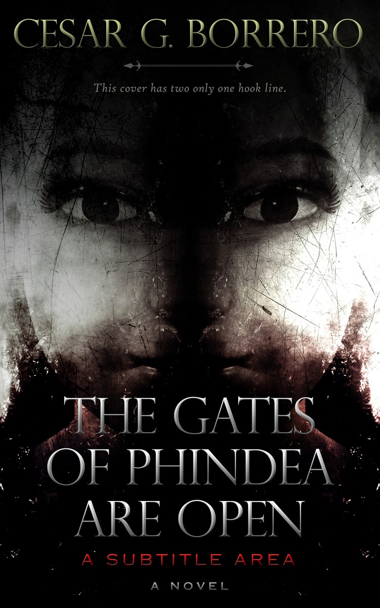 2D view of Premade Mystery & Thriller & Suspense Book Cover - Cloudy