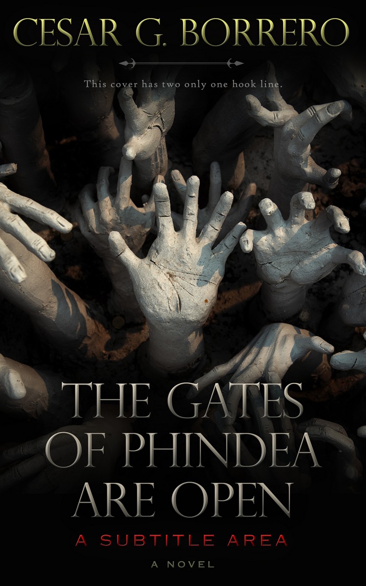 2D view of Premade Mystery & Thriller & Suspense Book Cover - Cod Gray