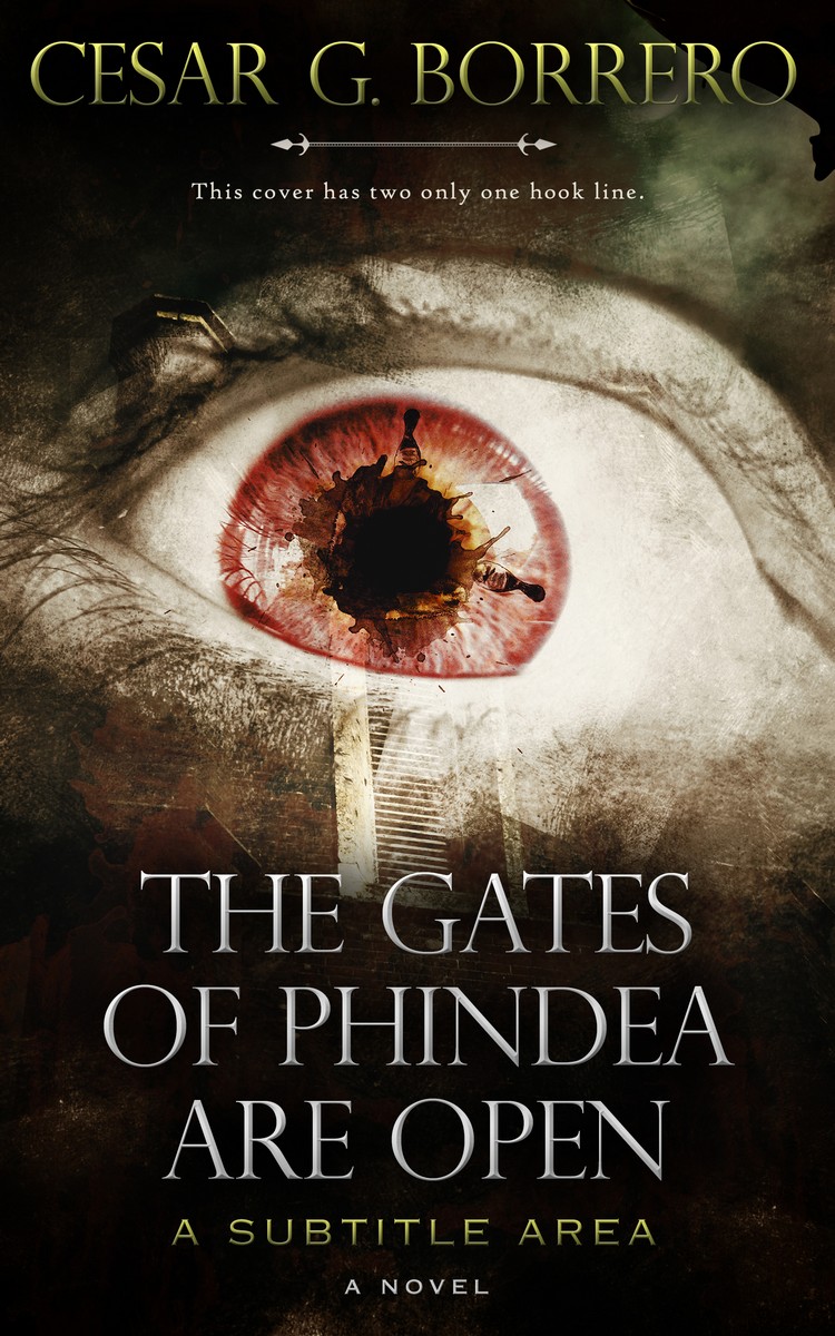 2D view of Premade Horror Book Cover - Coral Reef