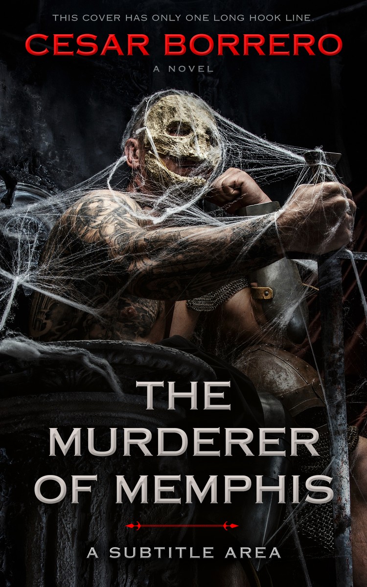 2D view of Premade Mystery & Thriller & Suspense Book Cover - Cod Gray