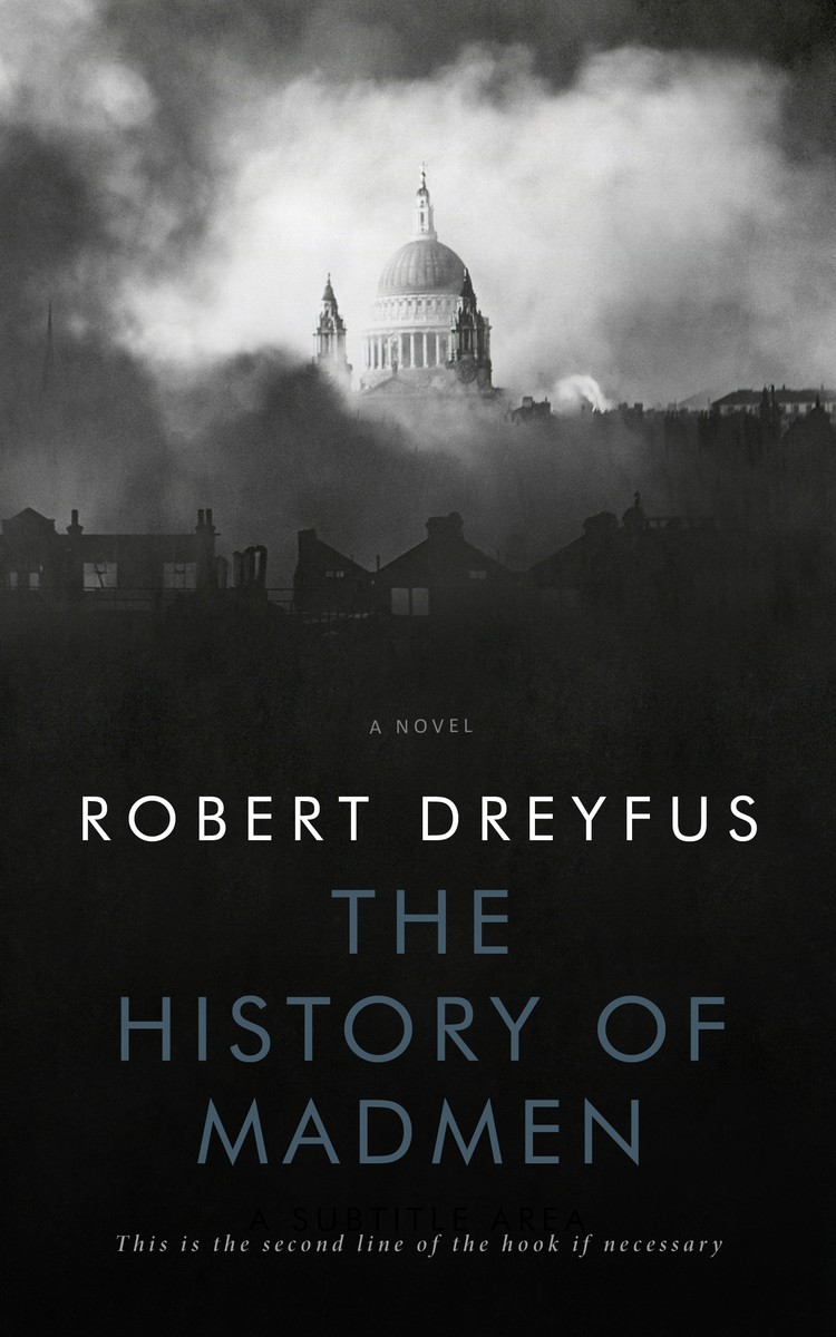 2D view of Premade Mystery & Thriller & Suspense Book Cover - Heavy Metal