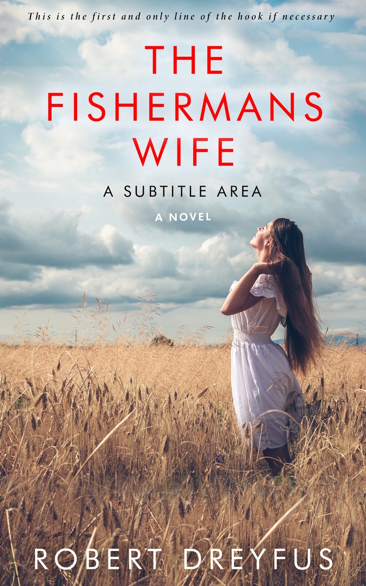 2D view of Premade Poetry Book Cover - Cloud