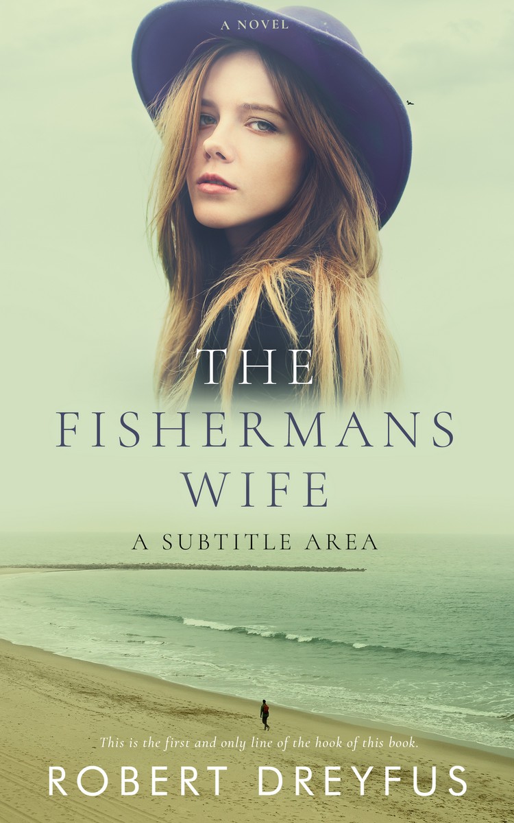 2D view of Premade Romance Book Cover - Green Mist