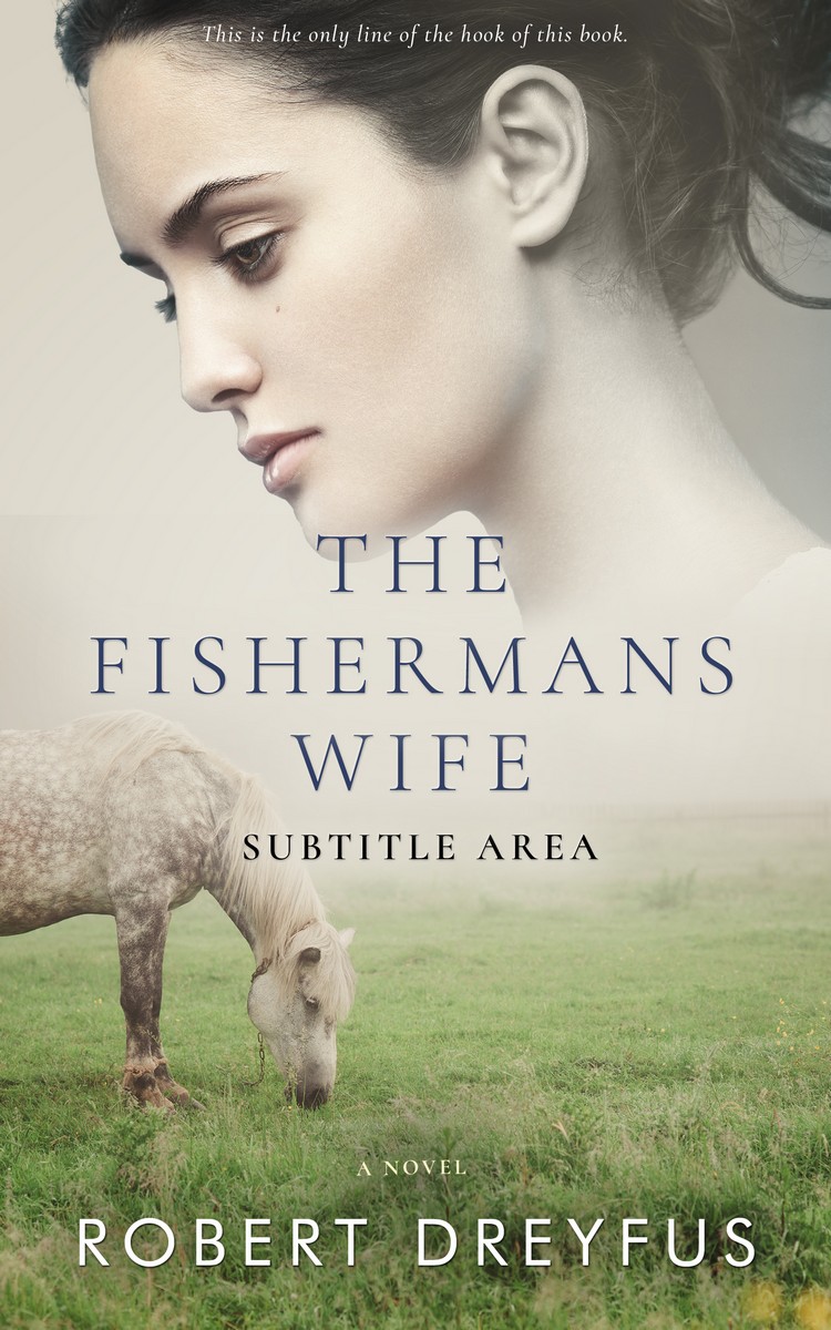 2D view of Premade Romance Book Cover - Foggy Gray