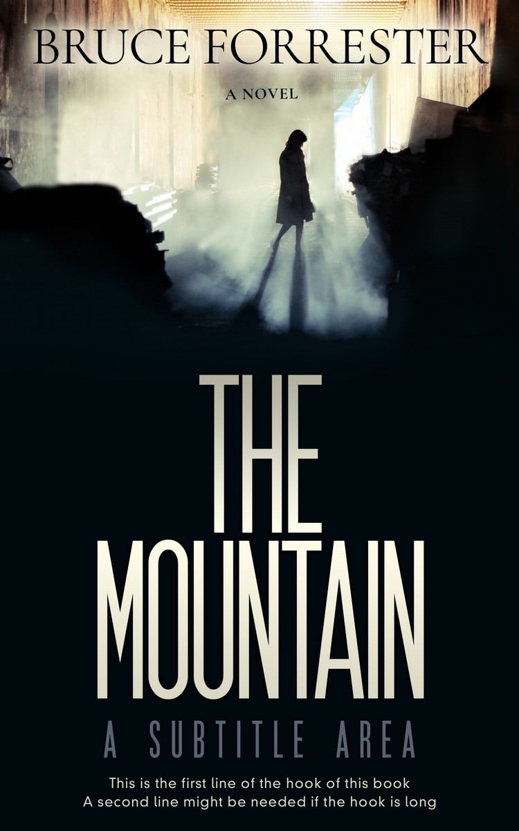 2D view of Premade Mystery & Thriller & Suspense Book Cover - Bunker