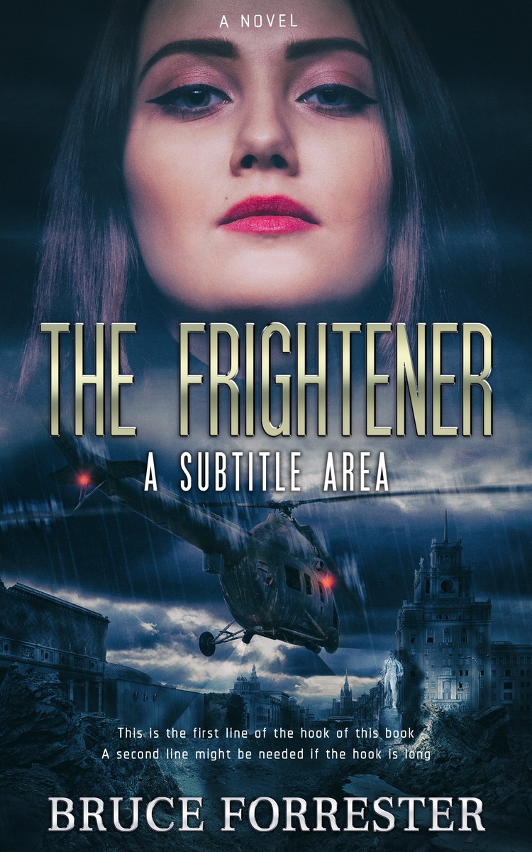 2D view of Premade Mystery & Thriller & Suspense Book Cover - Big Stone