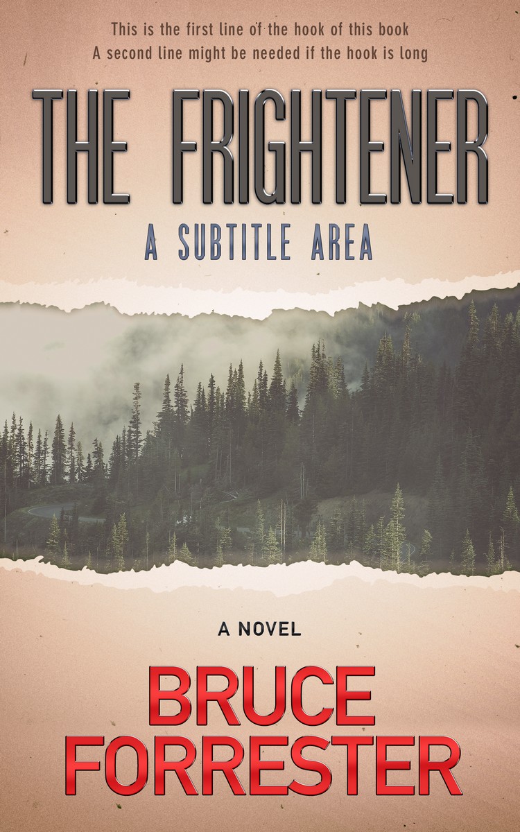 2D view of Premade Mystery & Thriller & Suspense Book Cover - Indian Khaki