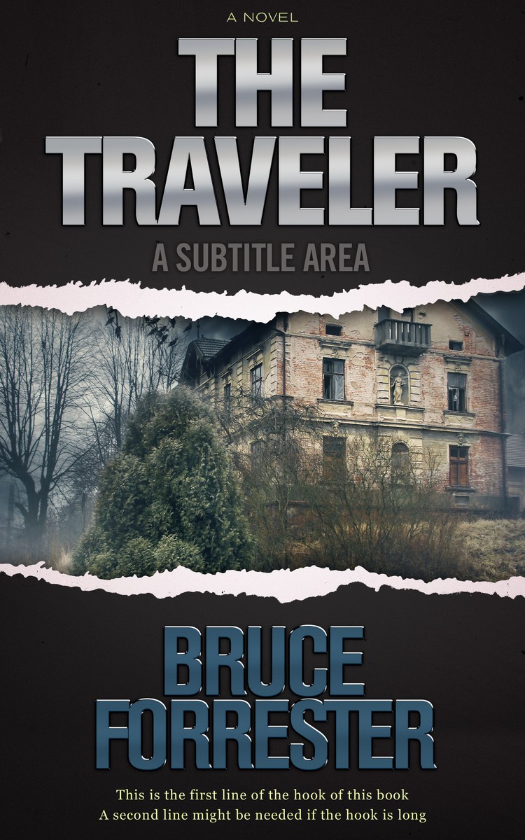 2D view of Premade Mystery & Thriller & Suspense Book Cover - Shark