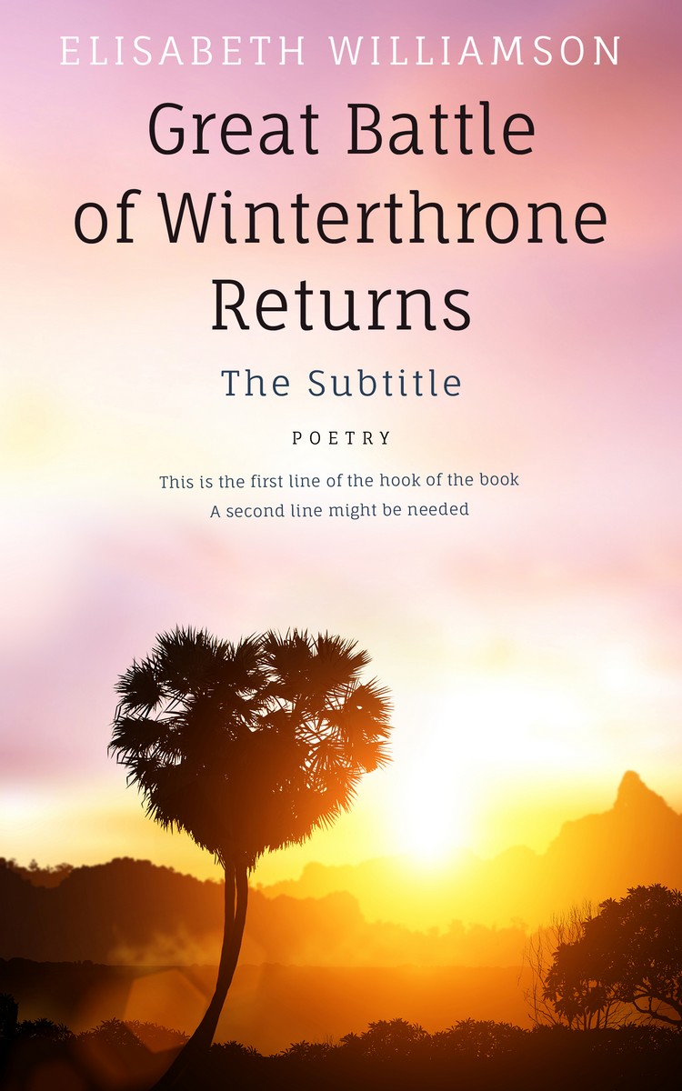 2D view of Premade Romance Book Cover - Clinker