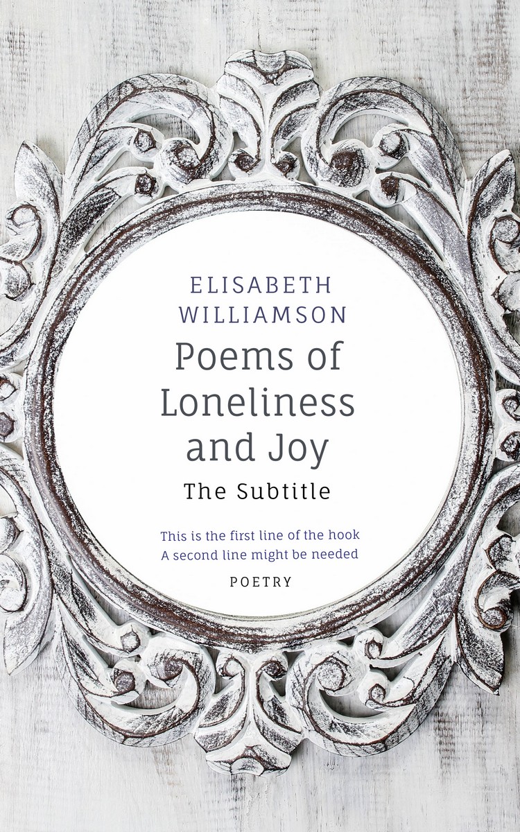 2D view of Premade Poetry Book Cover - Iron