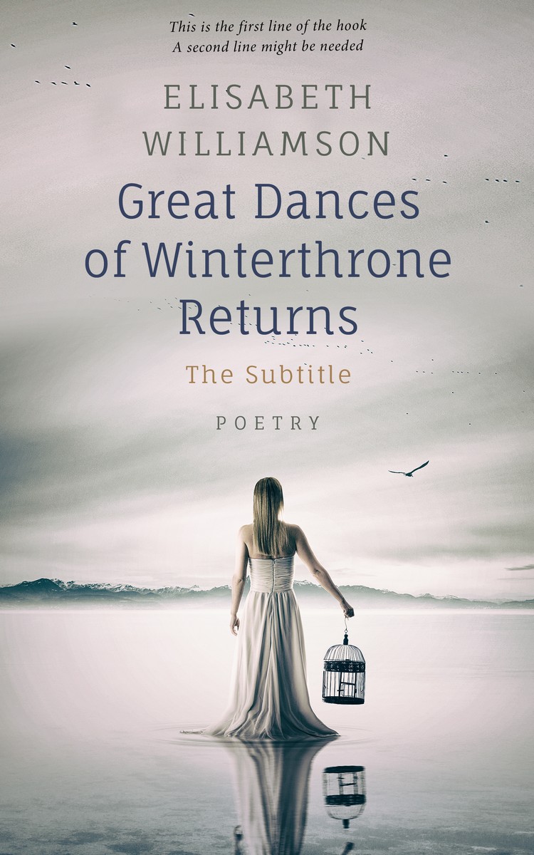 2D view of Premade Self-Improvement & Self-Help Book Cover - Cloud