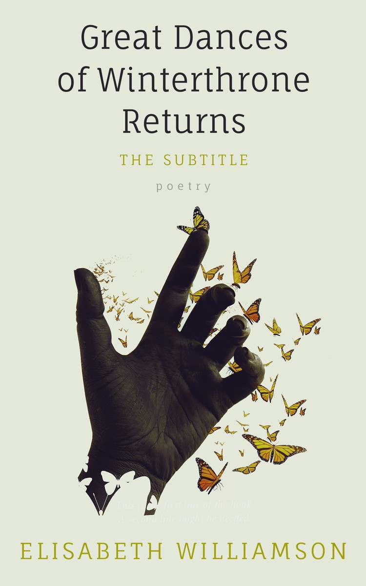 2D view of Premade Poetry Book Cover - Willow Brook