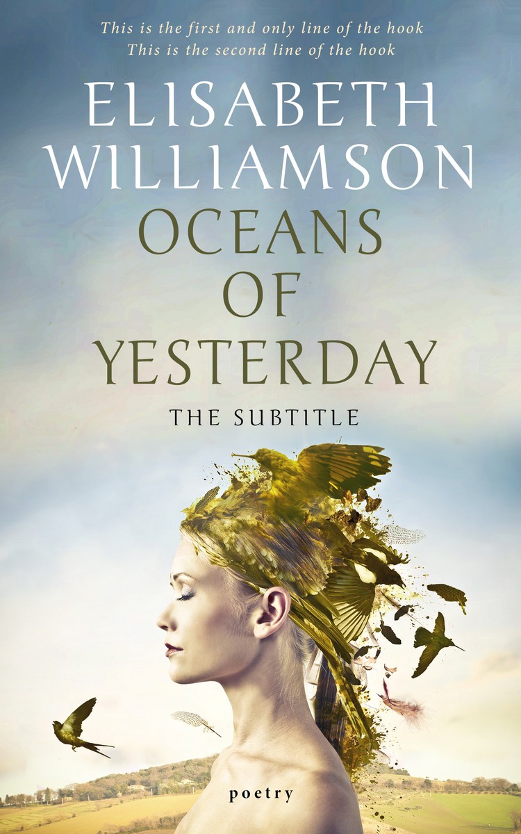 2D view of Premade Poetry Book Cover - Celeste