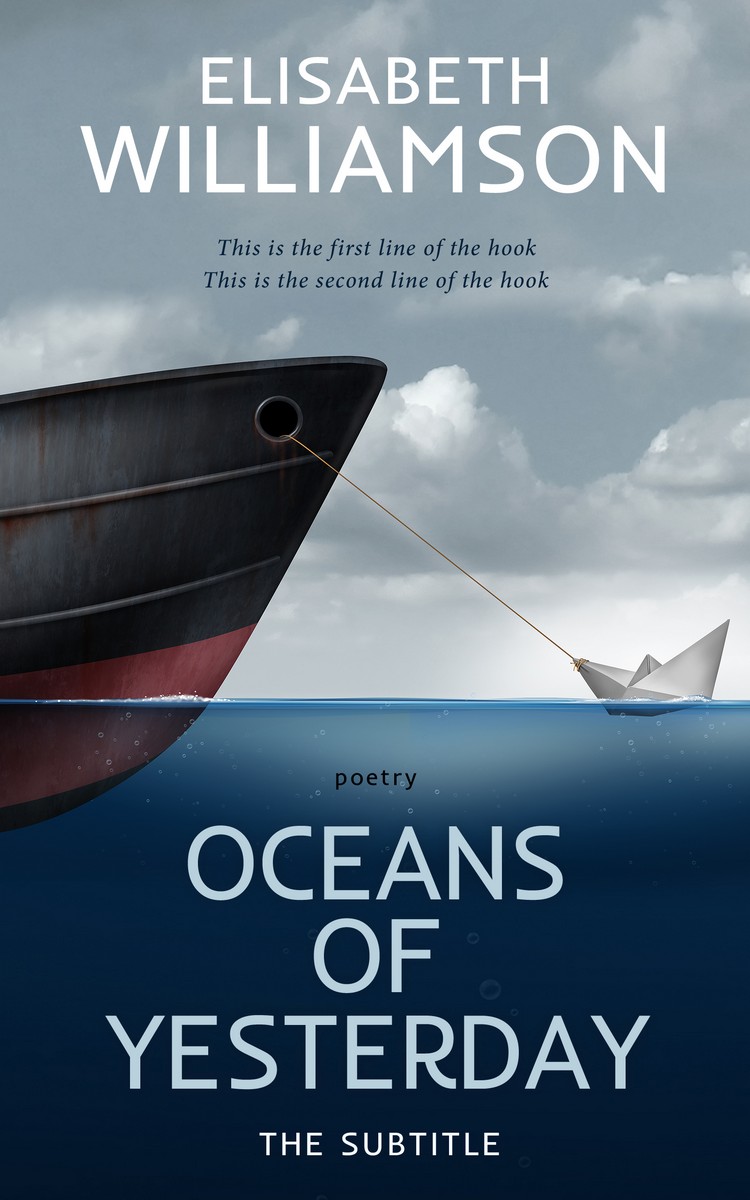 2D view of Premade Self-Improvement & Self-Help Book Cover - Big Stone