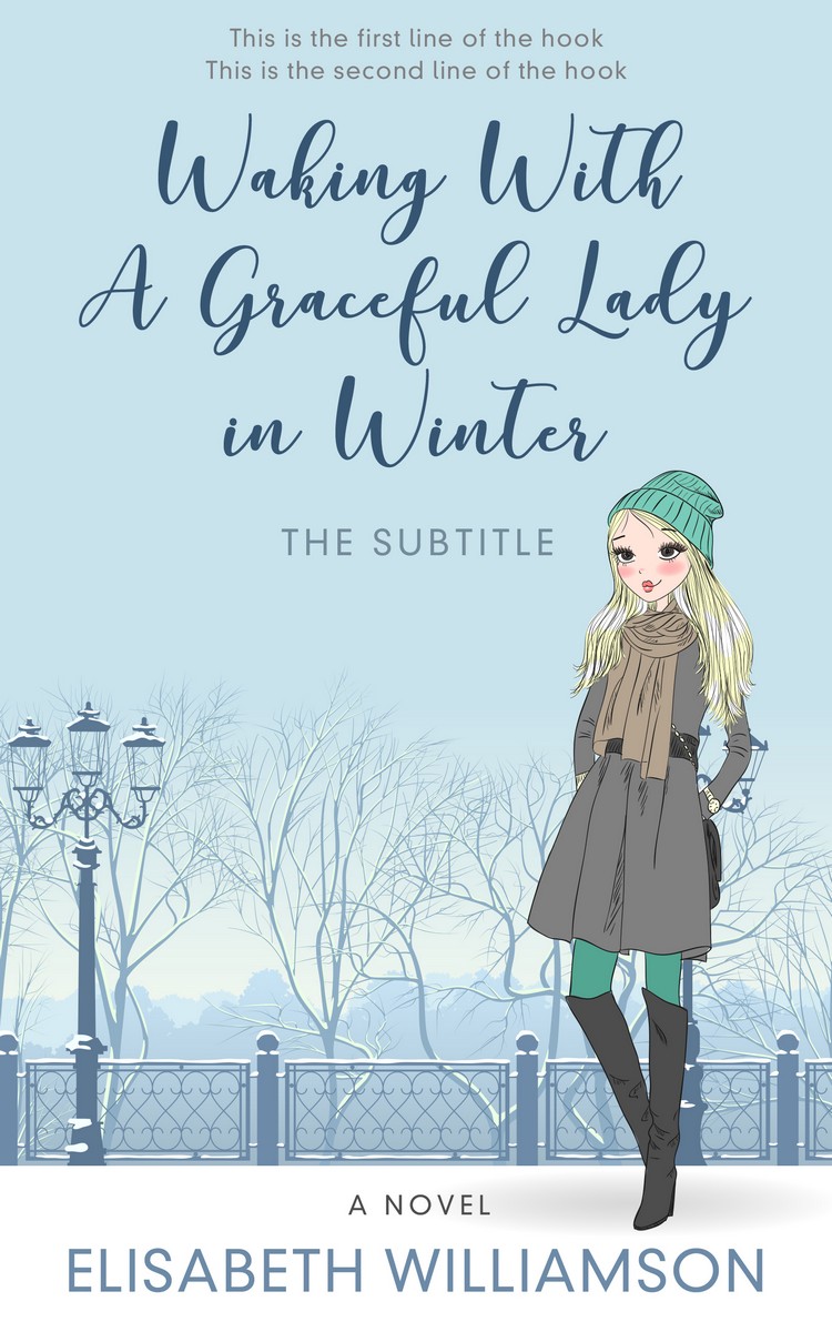 2D view of Premade Chick Lit Book Cover - Botticelli