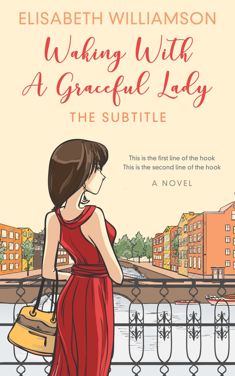 2D view of Premade Teen & Young Adult Book Cover - Coconut Cream