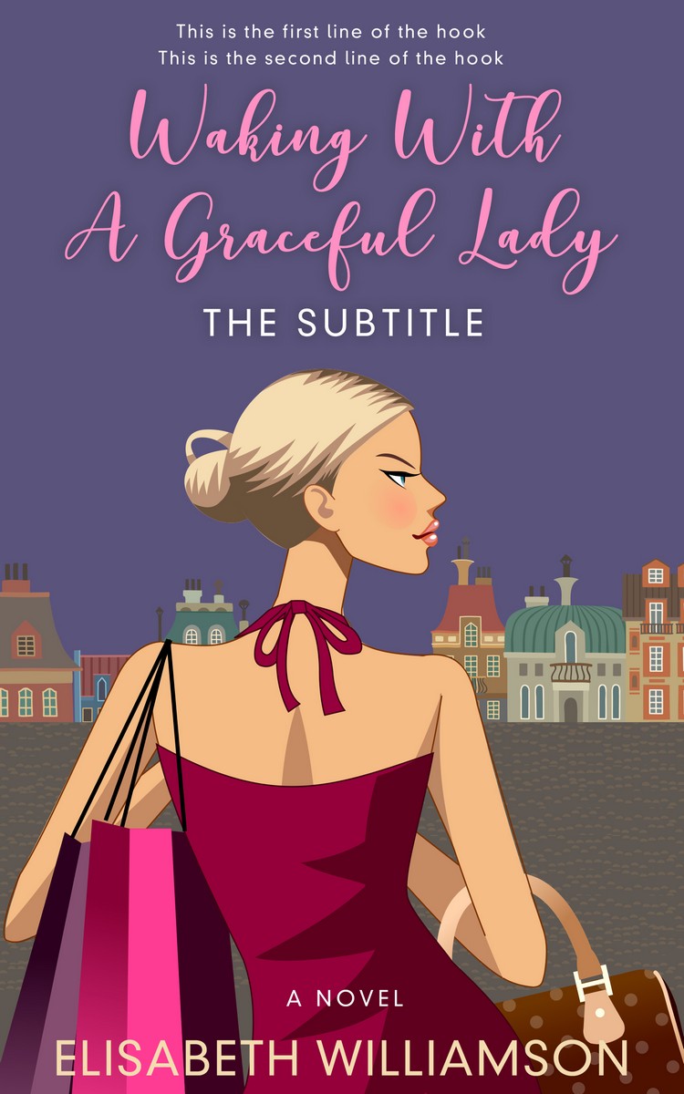 2D view of Premade Literary Fiction Book Cover - Mulled Wine