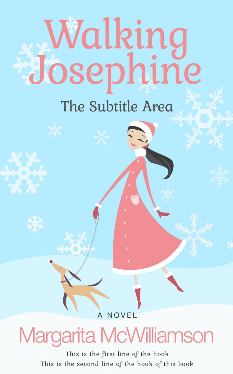 2D view of Premade Chick Lit Book Cover - French Pass