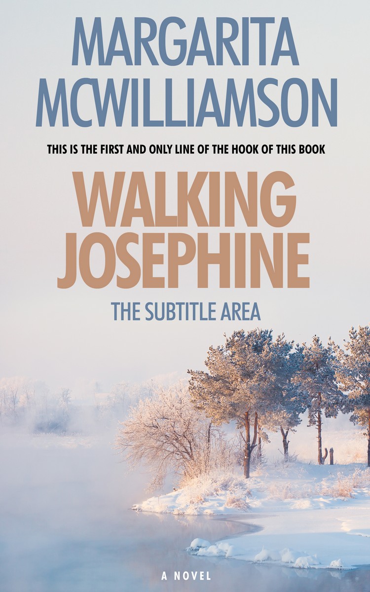 2D view of Premade Nature Book Cover - Swiss Coffee