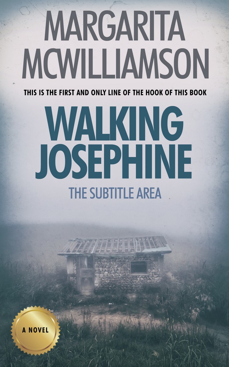 2D view of Premade Mystery & Thriller & Suspense Book Cover - French Gray