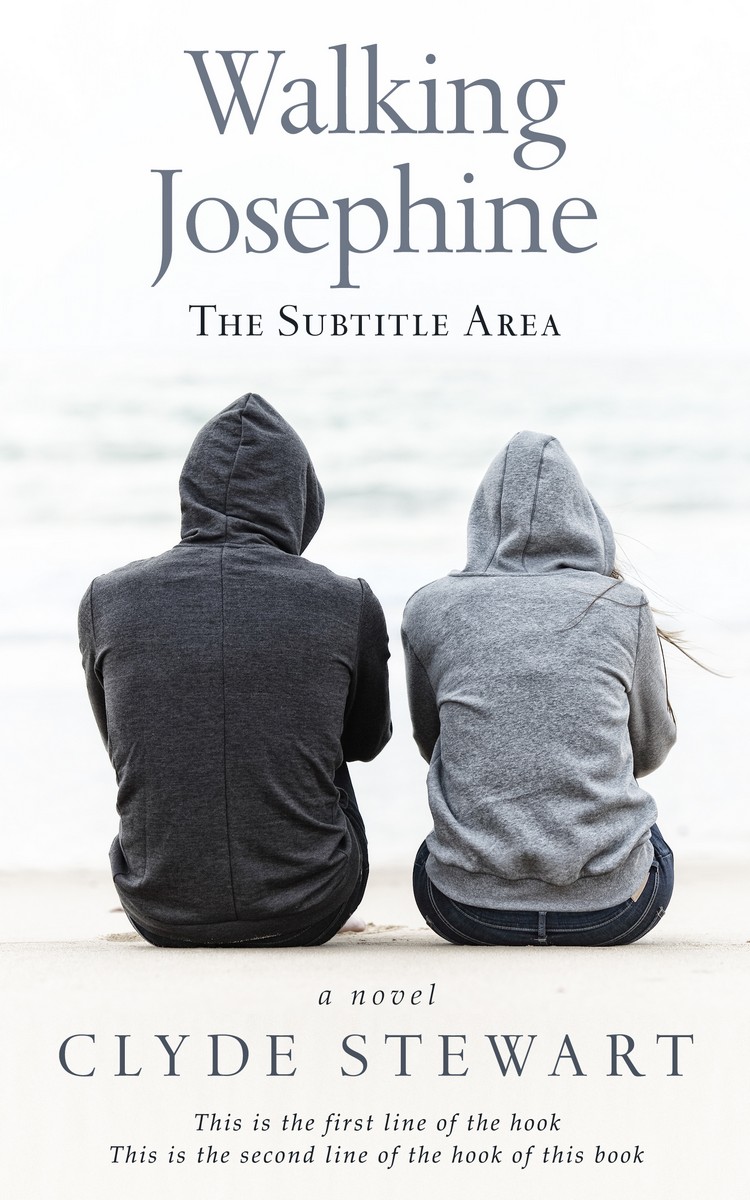 2D view of Premade Romance Book Cover - Gray Nurse