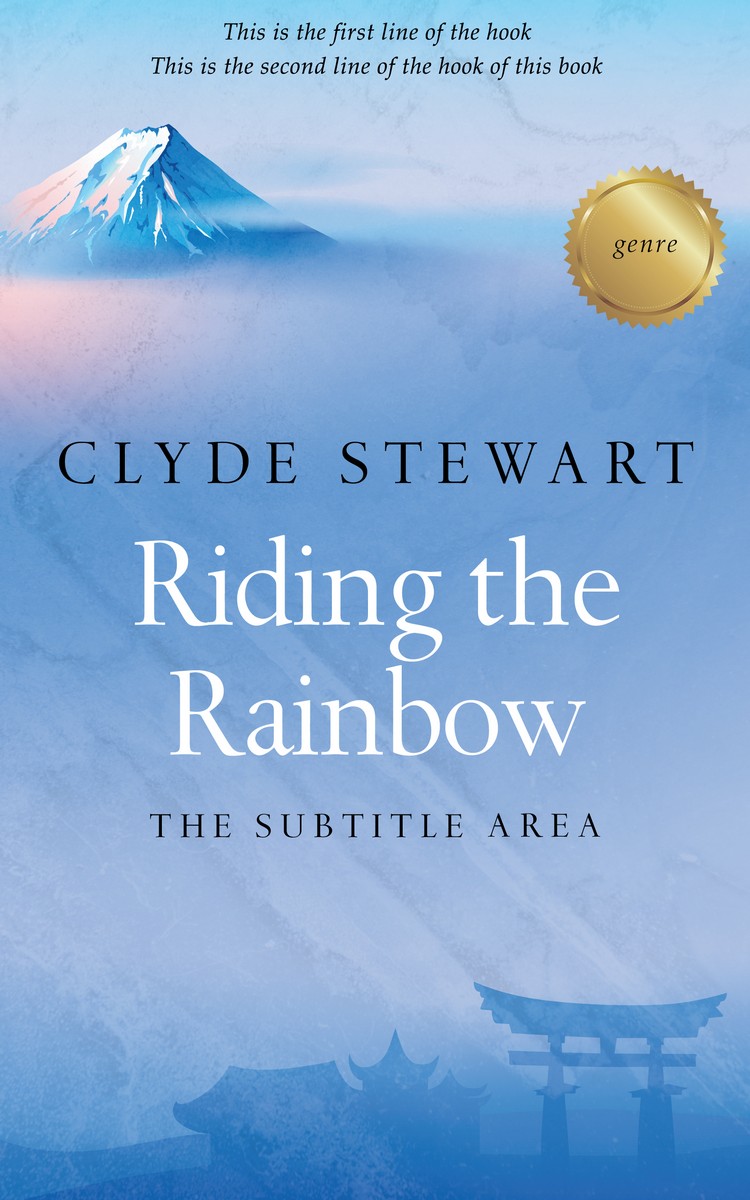 2D view of Premade Travel Book Cover - Chetwode Blue