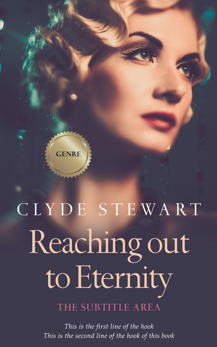 2D view of Premade Romance Book Cover - Ship Gray