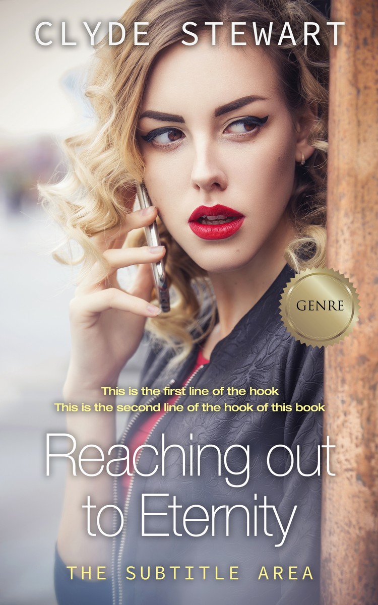 2D view of Premade Mystery & Thriller & Suspense Book Cover - Del Rio