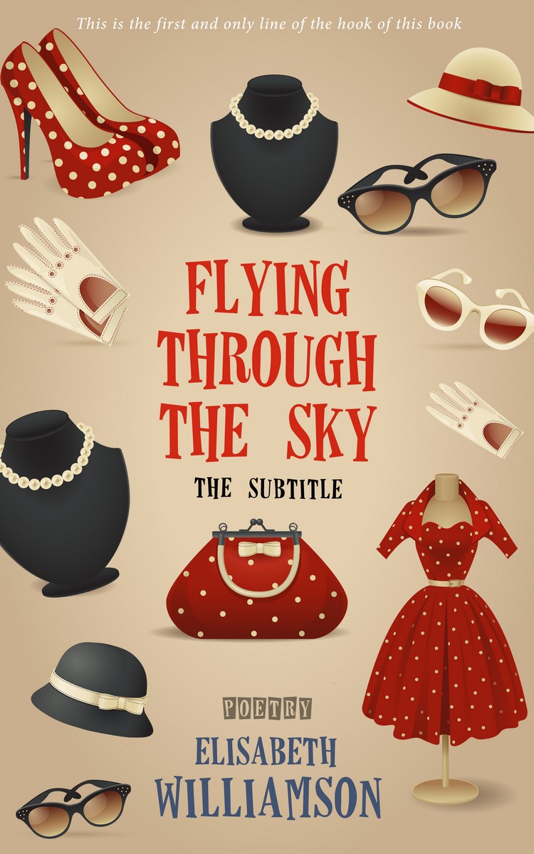 2D view of Premade Abstract Book Cover - Pavlova