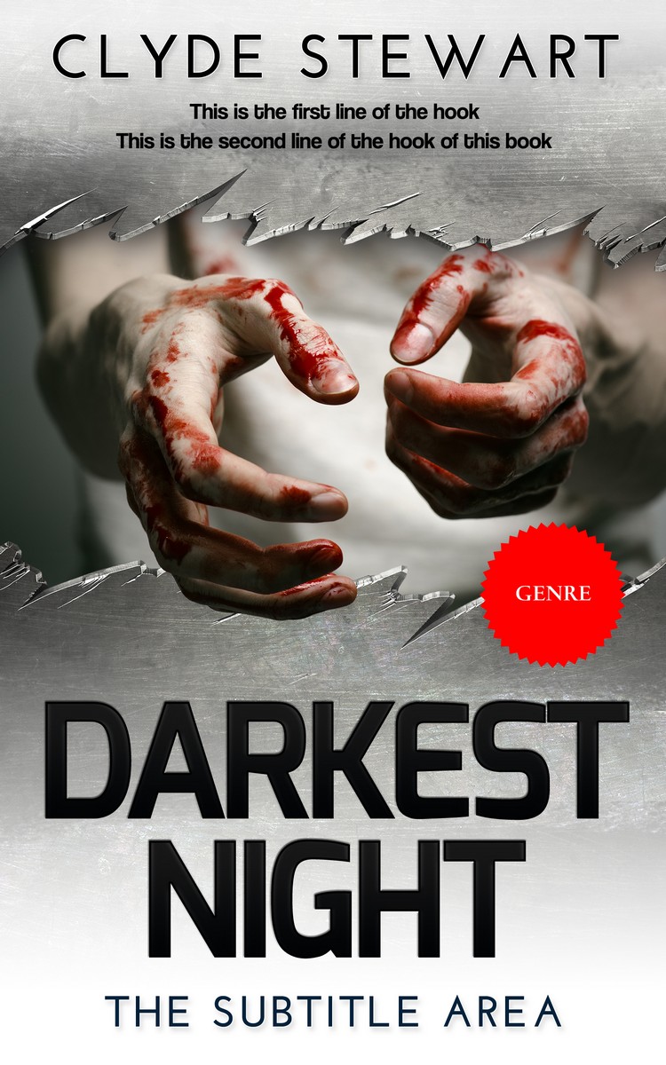 2D view of Premade Horror Book Cover - Cotton Seed