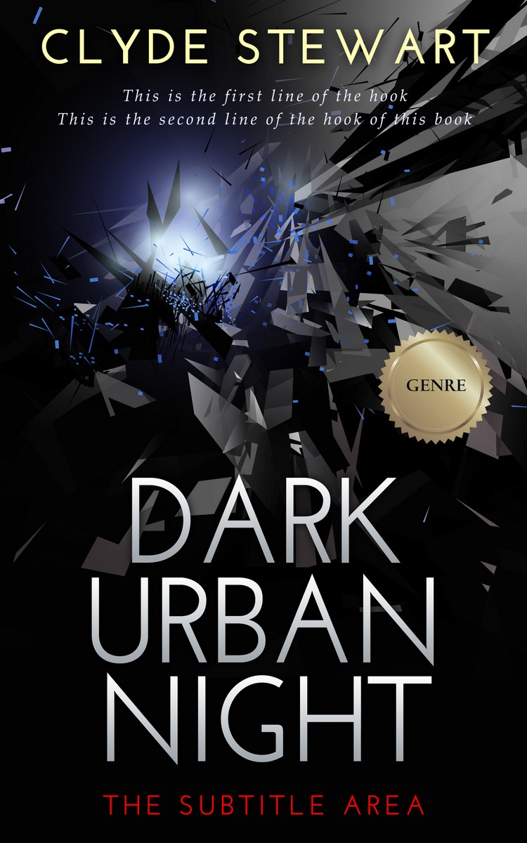 2D view of Premade Surreal Book Cover - Cotton Seed