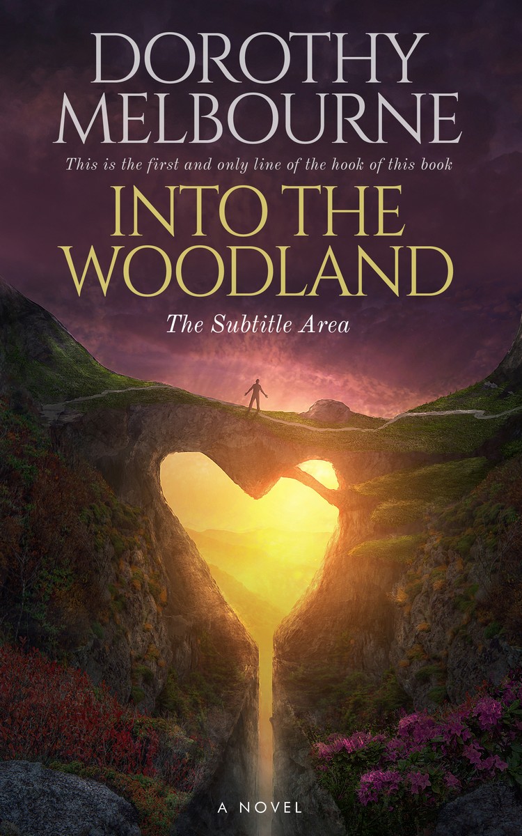 2D view of Premade Romance Book Cover - Cocoa Brown