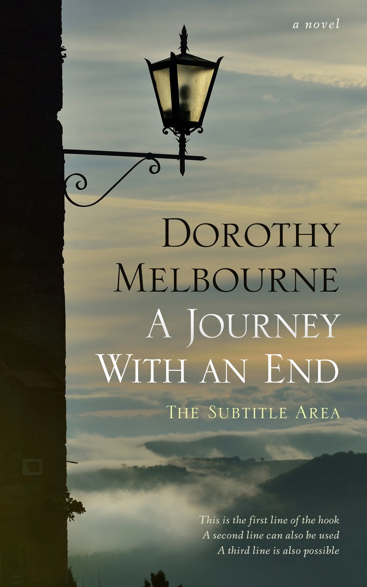 2D view of Premade Literary Fiction Book Cover - Bitter