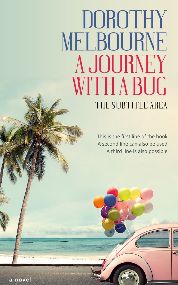 2D view of Premade Romance Book Cover - Periglacial Blue