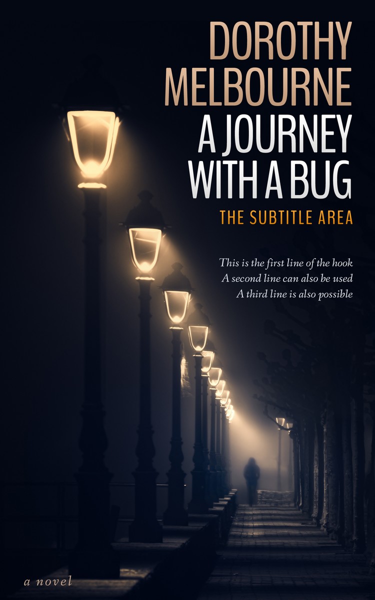 2D view of Premade Mystery & Thriller & Suspense Book Cover - Vulcan