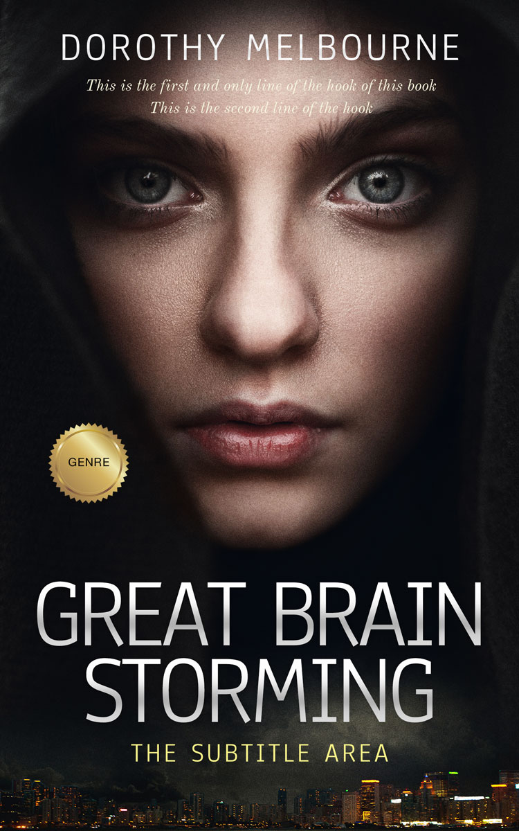 2D view of Premade Mystery & Thriller & Suspense Book Cover - Rodeo Dust